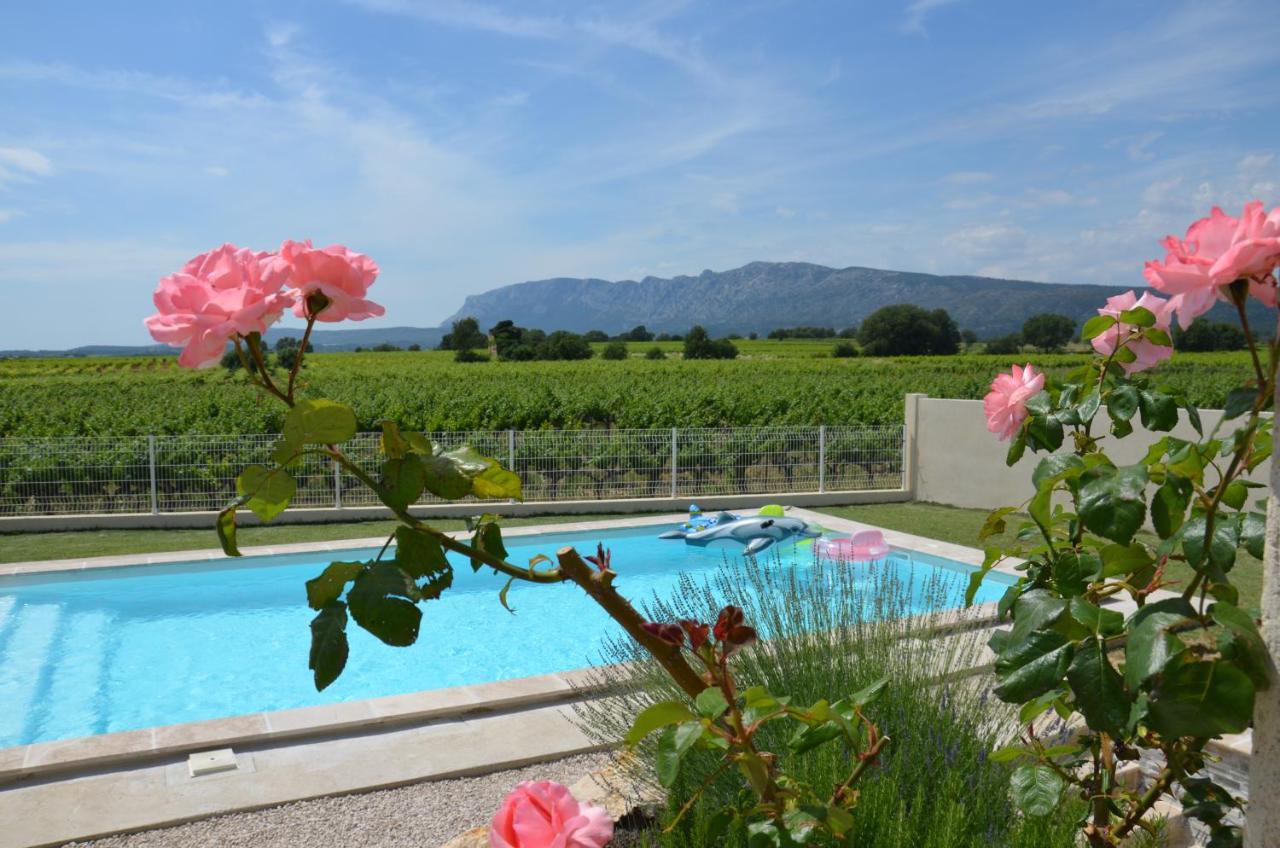 Vue Sainte Victoire, Proche Aix-En-Provence Apartman Pourrieres Kültér fotó