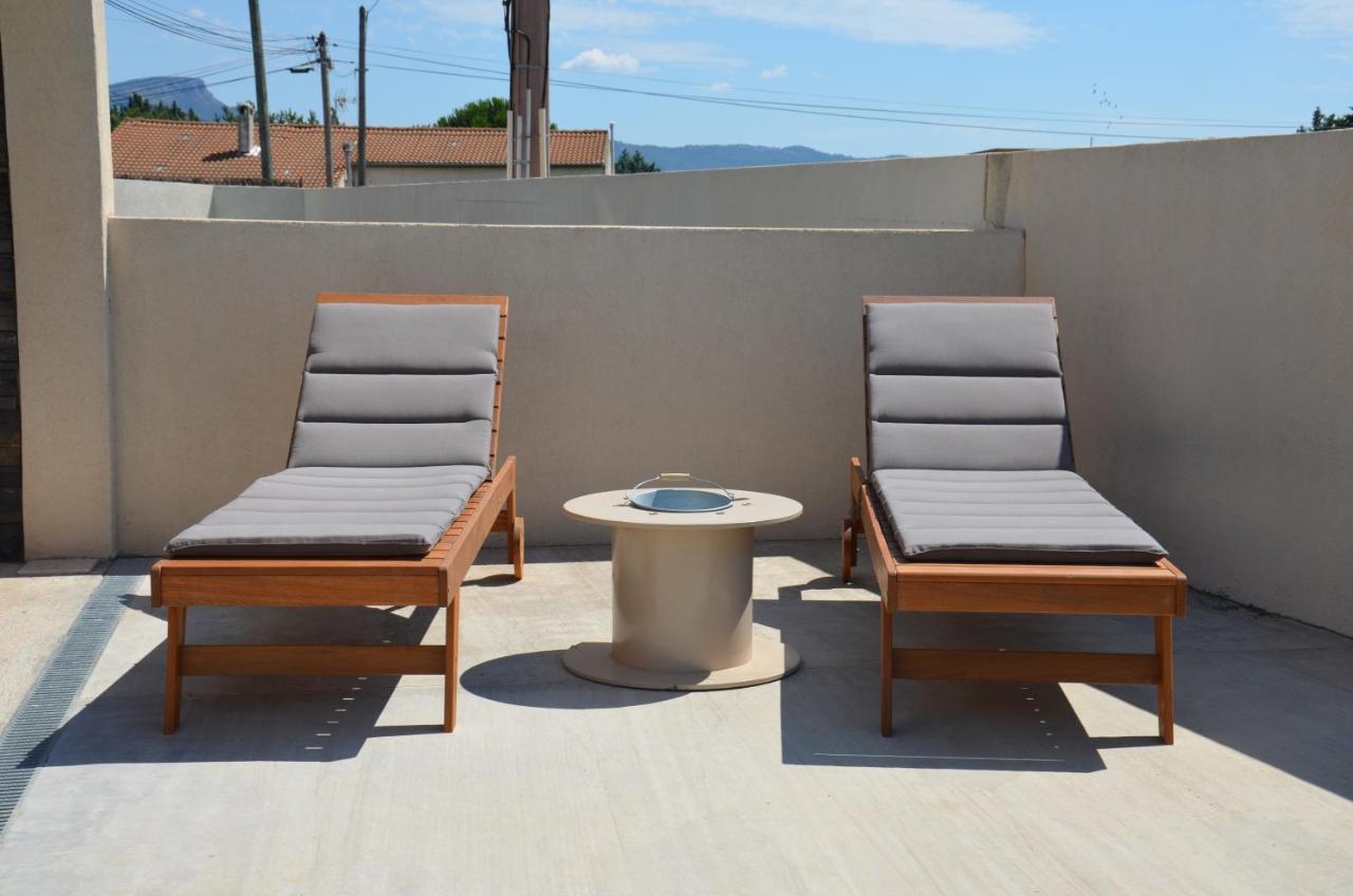 Vue Sainte Victoire, Proche Aix-En-Provence Apartman Pourrieres Kültér fotó